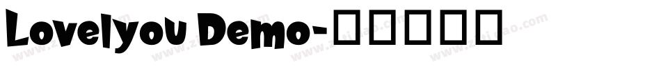 Lovelyou Demo字体转换